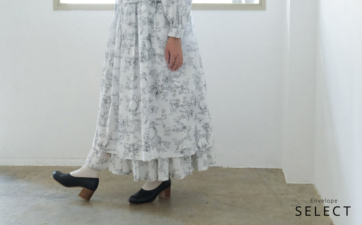 クラシックな雰囲気のドレスとスカート Envelope エンベロープオンラインショップ
