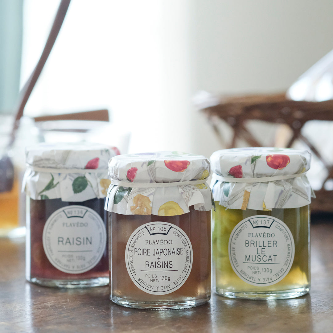 左から、巨峰、巨峰+和梨、シャインマスカット