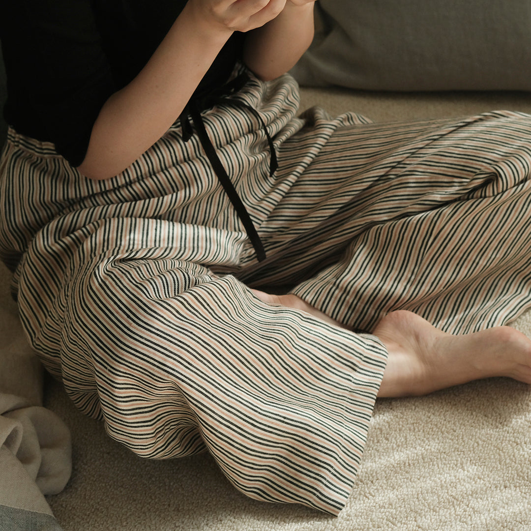 TLB HOME リネンスリープパンツ サン ガブリエル