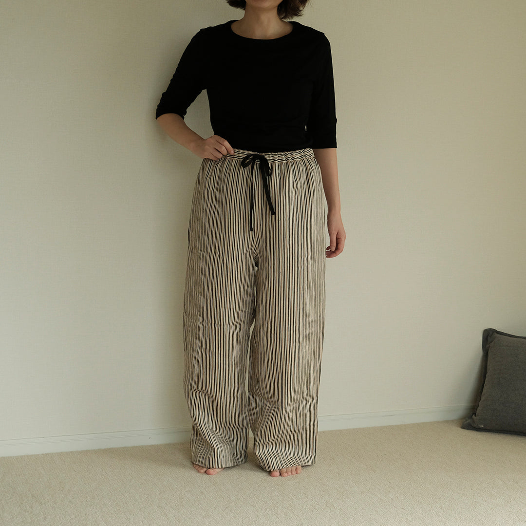 TLB HOME リネンスリープパンツ サン ガブリエル