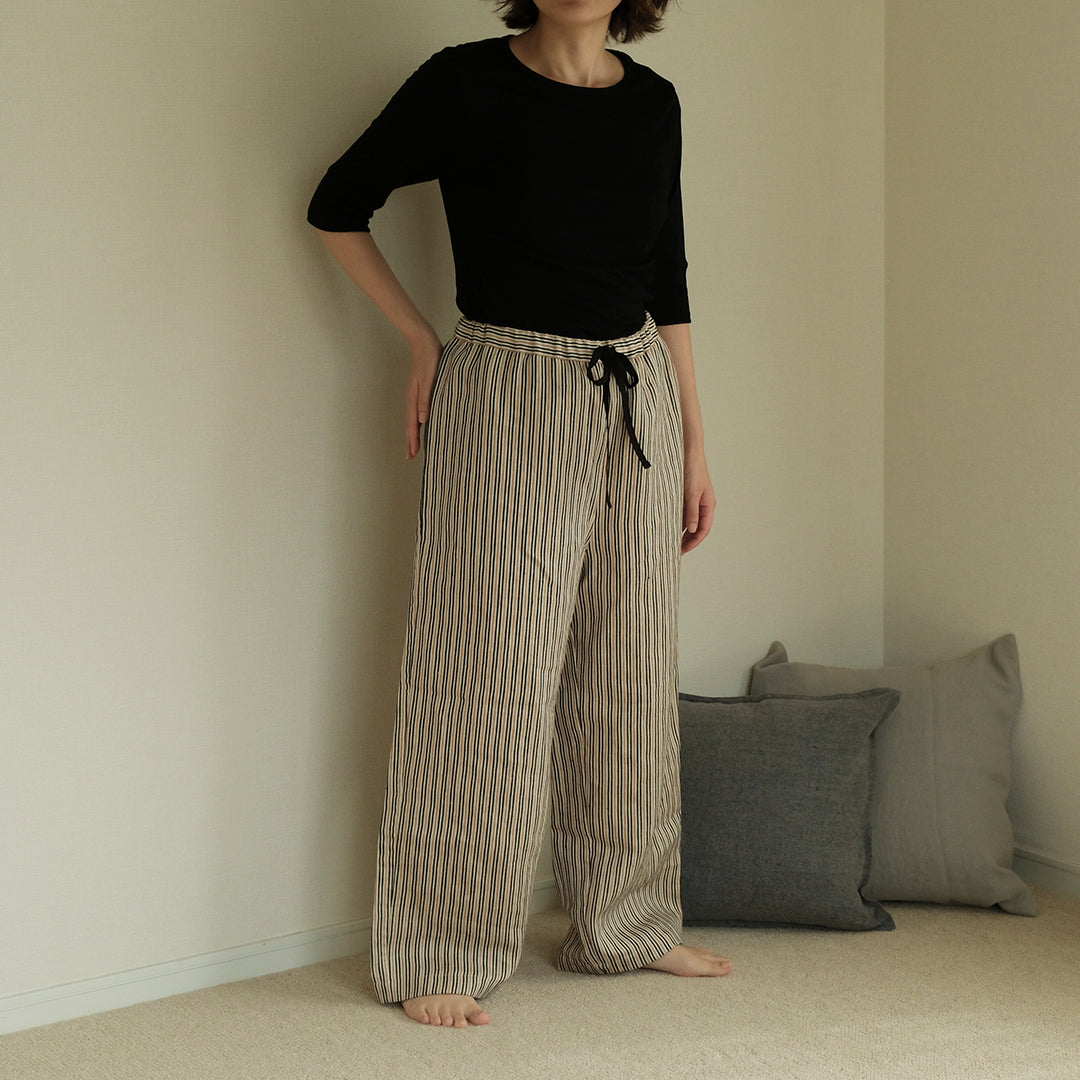 TLB HOME リネンスリープパンツ サン ガブリエル