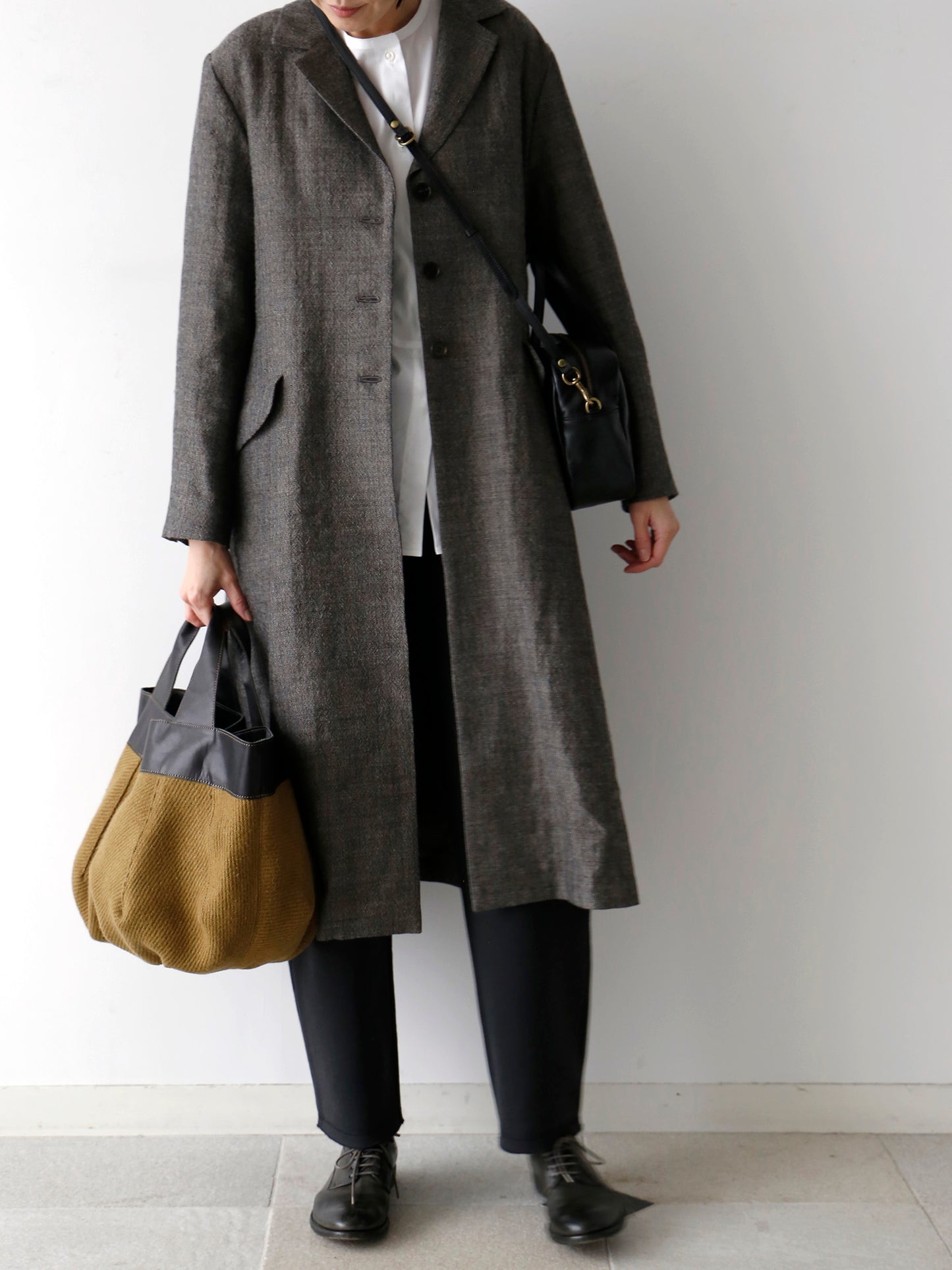 小旅行にも コート:アレクサンドル(モデル身長166cm)