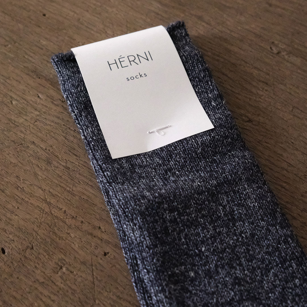 HÉRNI No.25 1×1 リブソックス