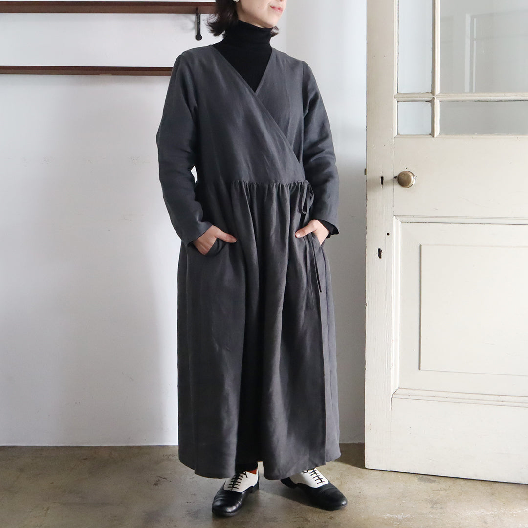 ワンピースとして一枚で モデル身長:156cm