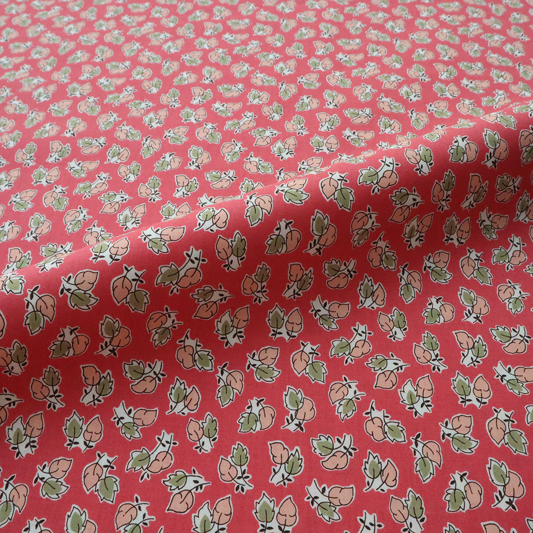 LIBERTY FABRICS 「プリティ・ペア」レッド
