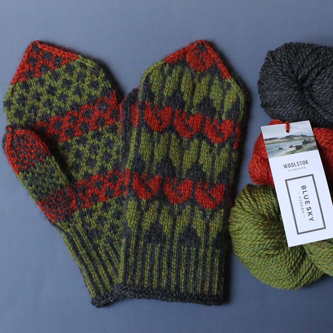 チューリップミトン キット/パターン