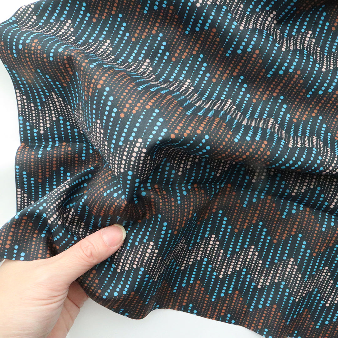 LIBERTY FABRICS 「ストロボ」ブルー