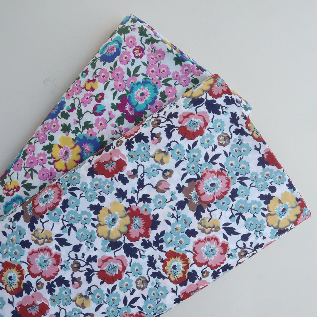 LIBERTY FABRICS「ポピー・ポエム」ピンク