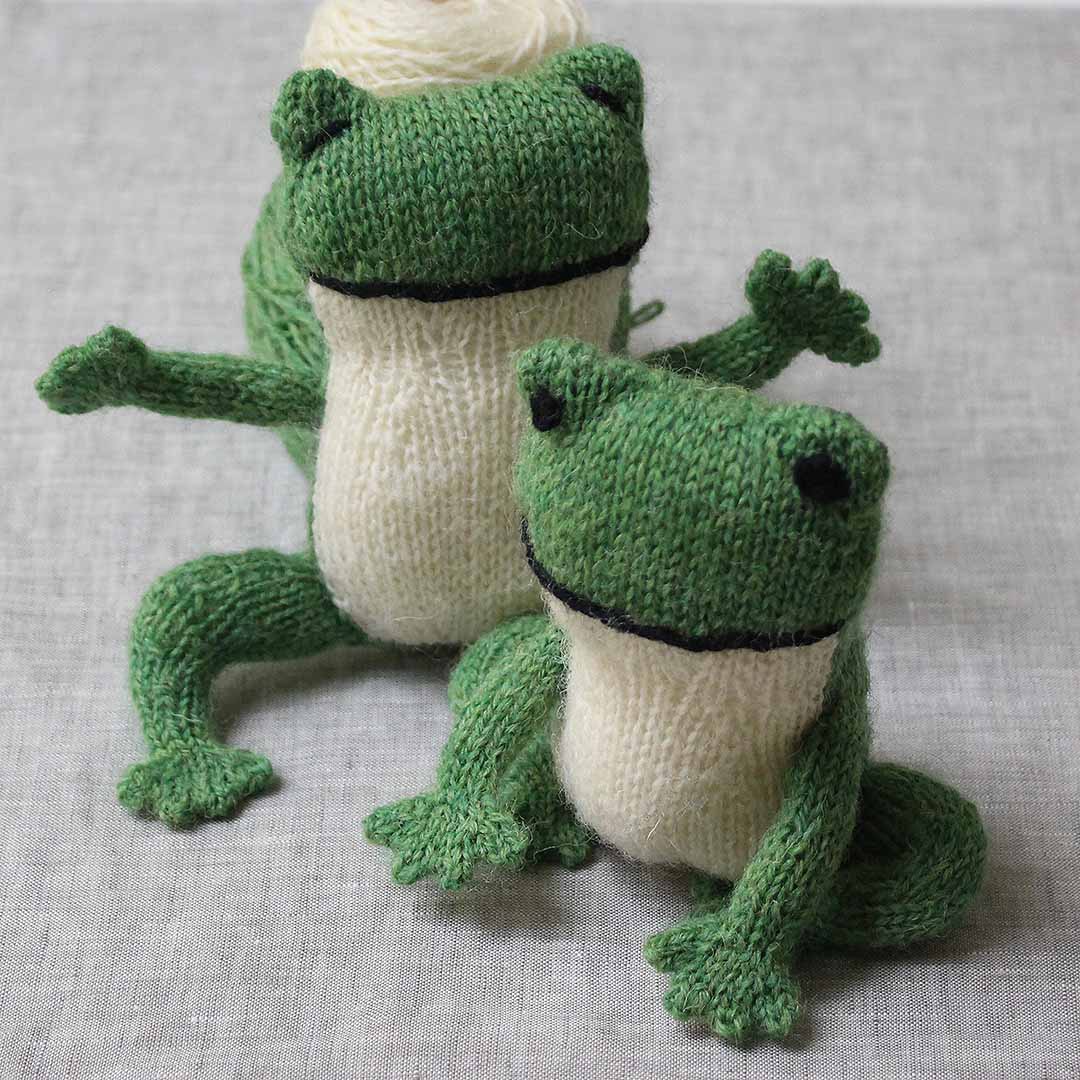 【受注商品】金森美也子×MOORIT Tipsy the Frog(完成品)