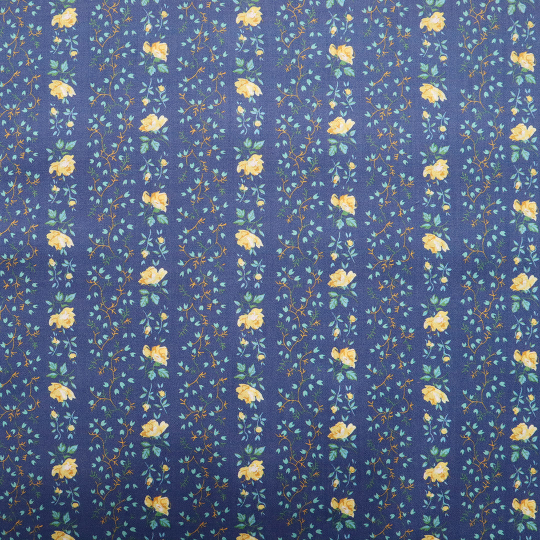 LIBERTY FABRICS「イヴィ・ストライプ」ブルー