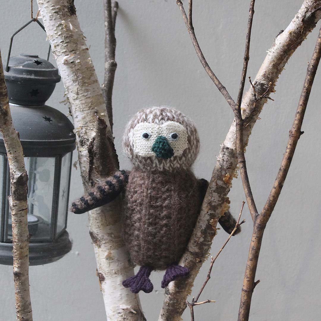 【受注商品】金森美也子×MOORIT 森のともだち ふくろう(完成品)