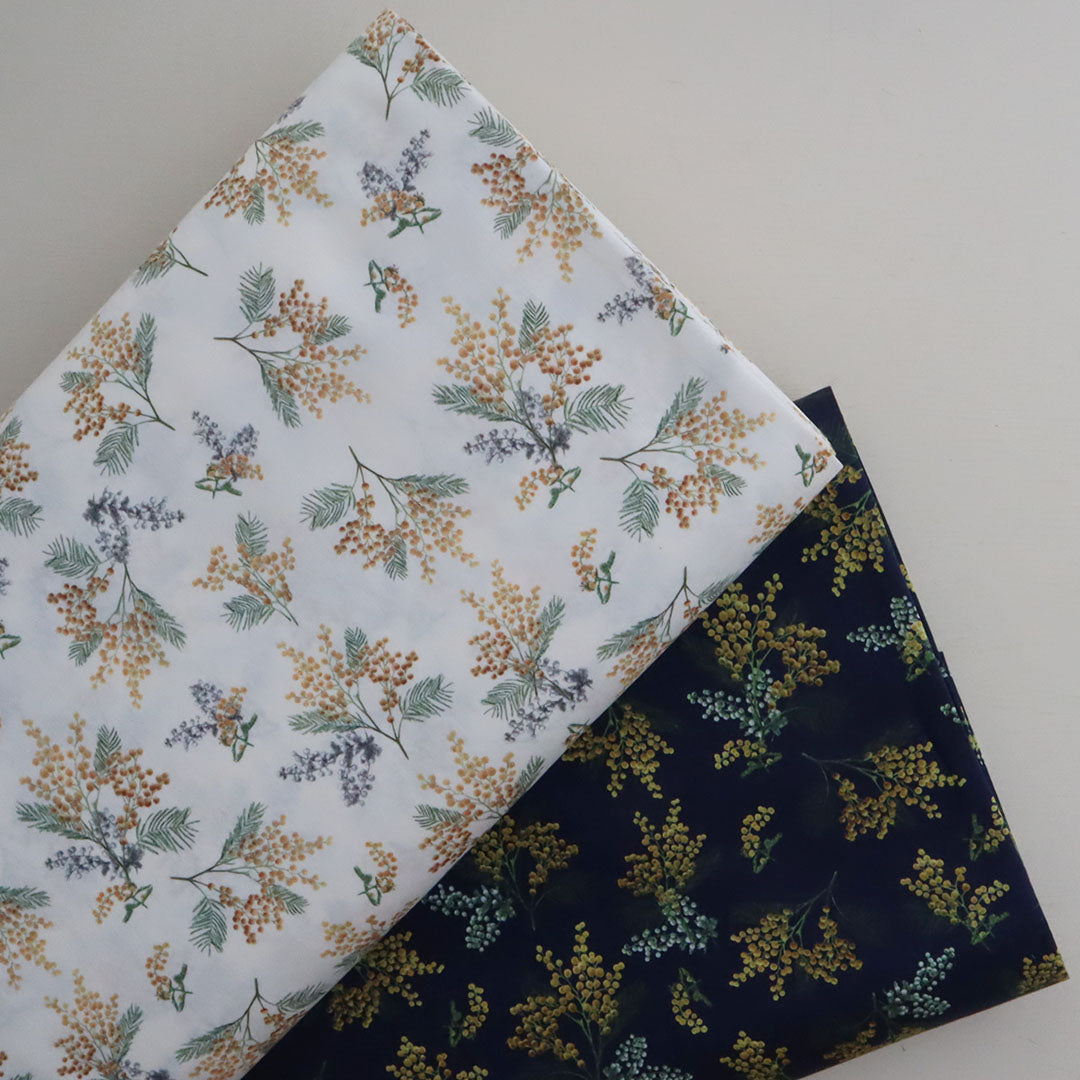 LIBERTY FABRICS「ミズ・ミモザ」クリーム