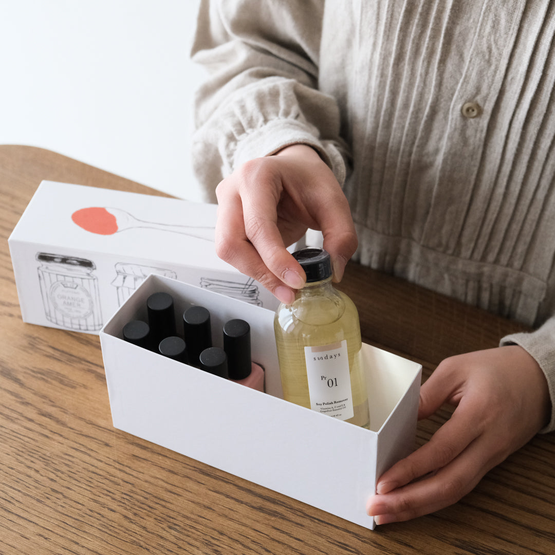 ▲コンフィチュールを出した後は、小物入れとしても使えます