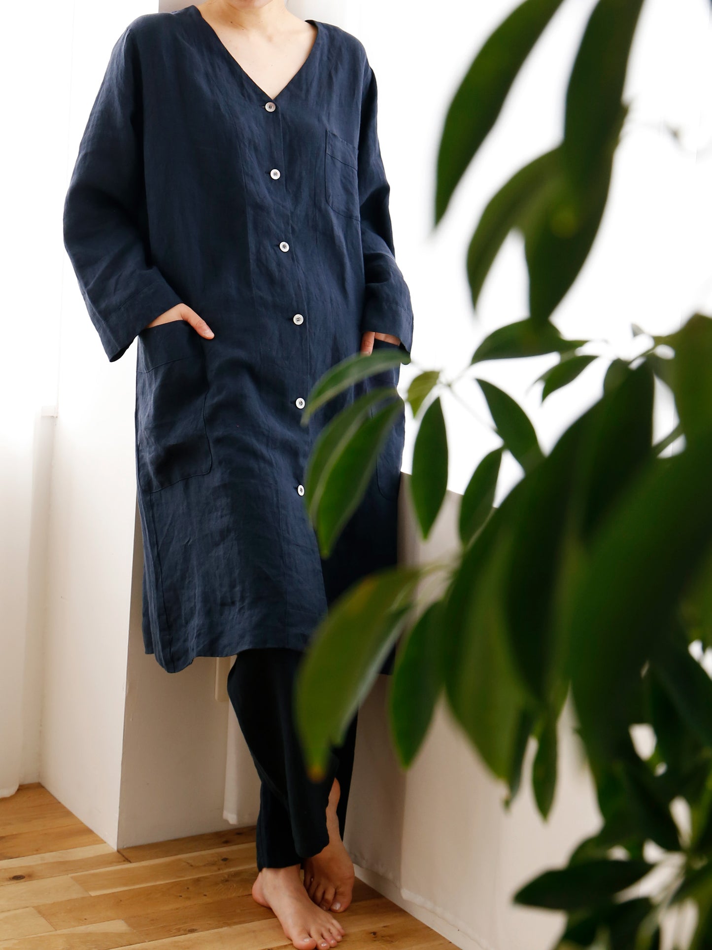 HÉRNI No.34 ナイトシャツ