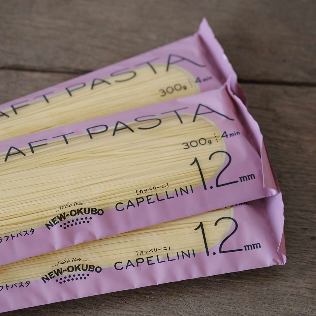 1.2mmでも分かる、弾力が楽しいカッペリーニ – Envelope