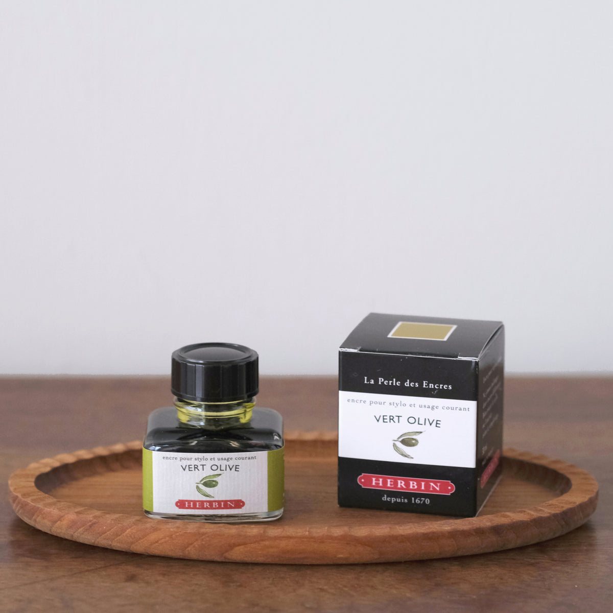 HERBIN］トラディショナルインク オリーブグリーン – Envelope