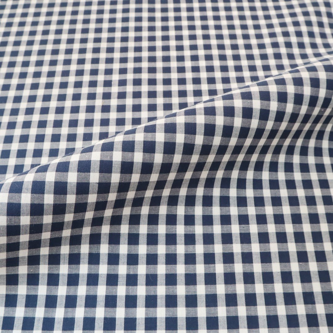 Liberty fabrics「ギンガムチェック」ネイビー