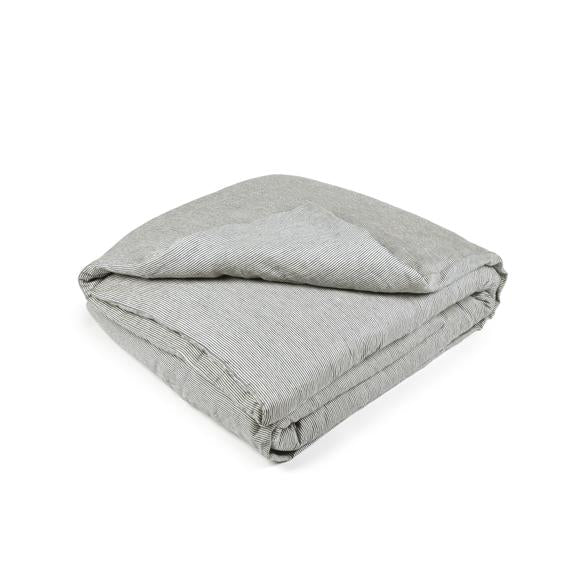LIBECO デュベカバー ワークショップストライプ