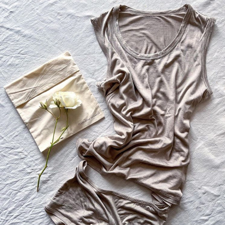 ［COCOONA SKINWEAR］タンクトップ、ボクサーショーツ