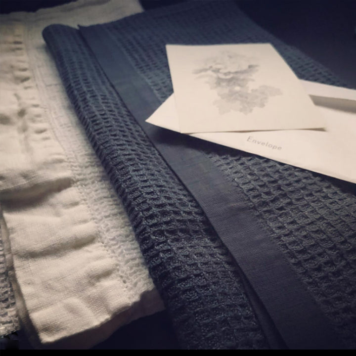 TLB HOME リネンワッフルタオル