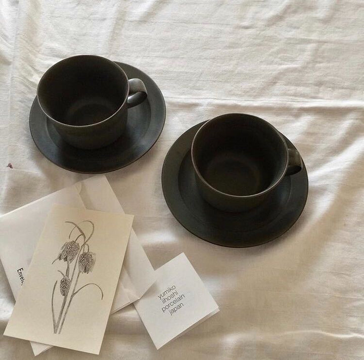 Tableware for "OXYMORON" カップとボウル／グリーン