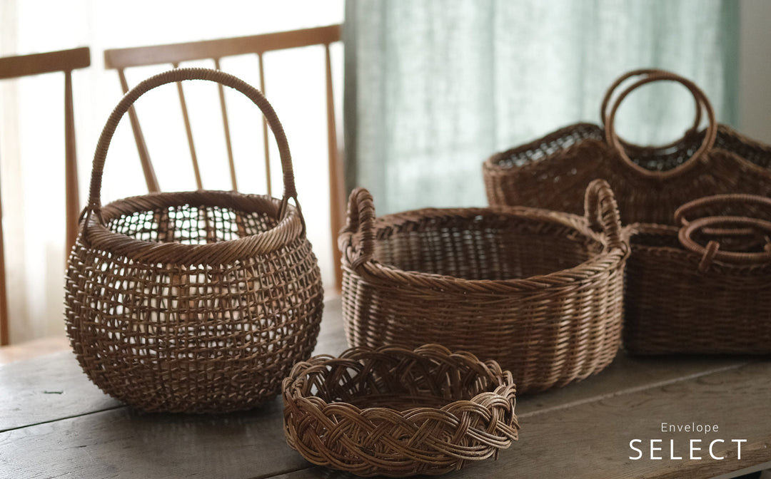 宮本工芸のかごが再入荷