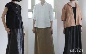 SALUÉの半袖シャツが再入荷