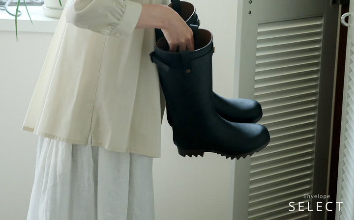 【長靴再入荷】雨の日の足元も自分らしく
