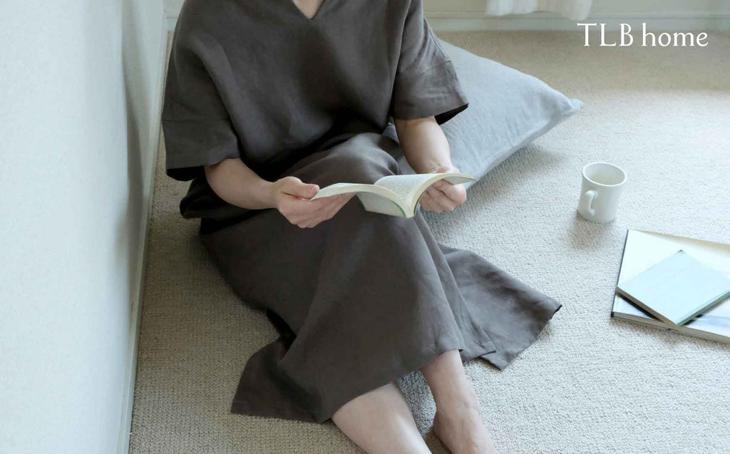 風が通るハーフスリーブカフタン