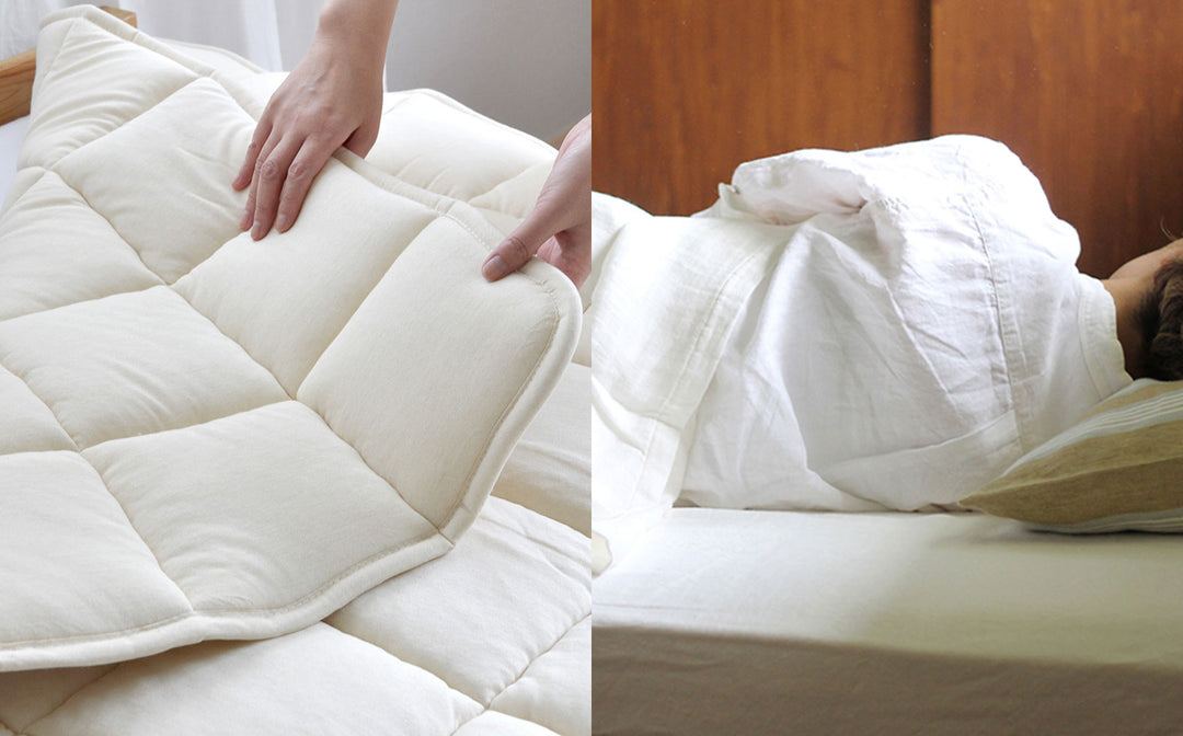 天然素材の寝具ってどう？眠れてる？