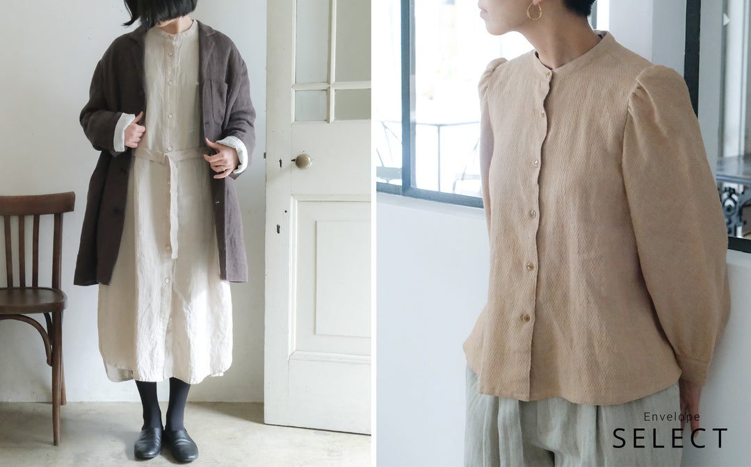 SALUÉのシャツ・ジャケットが再入荷