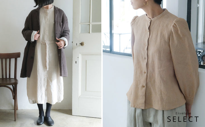 SALUÉのシャツ・ジャケットが再入荷