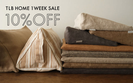 3種のオリジナルクッション10%OFF