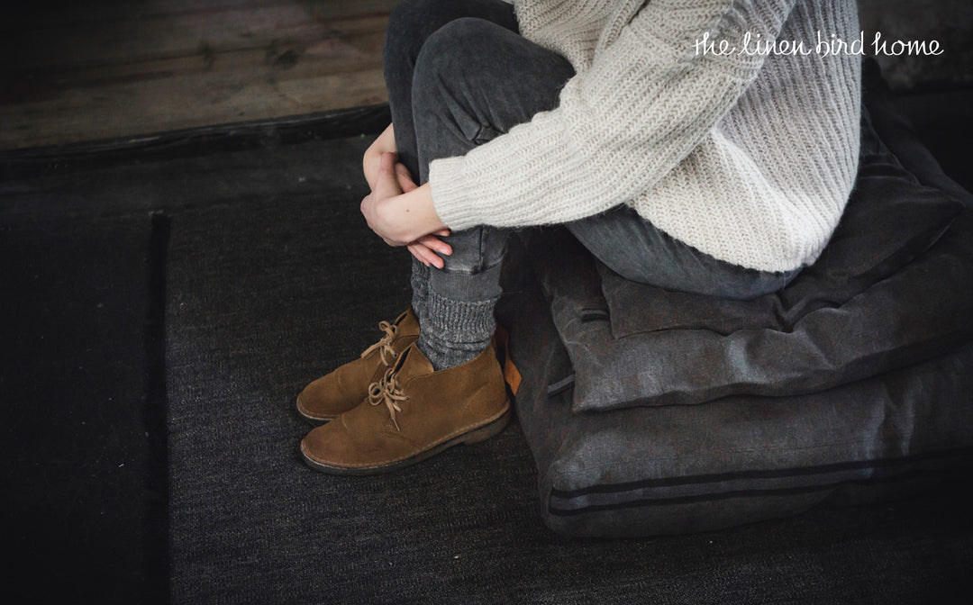 LIBECO フロアクッション再入荷
