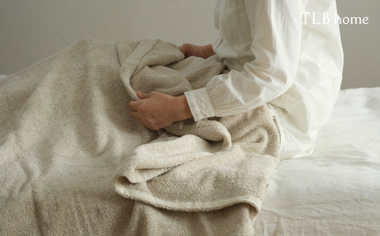 ISHITAYA リネンパイルケット新入荷