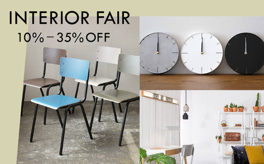 【もうすぐ終了】10-35%OFF インテリアフェア