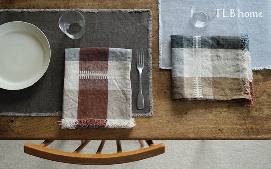 LIBECO チェック織の新作