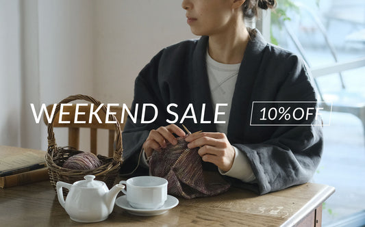 《週末限定セール》リネンの半纏とベスト