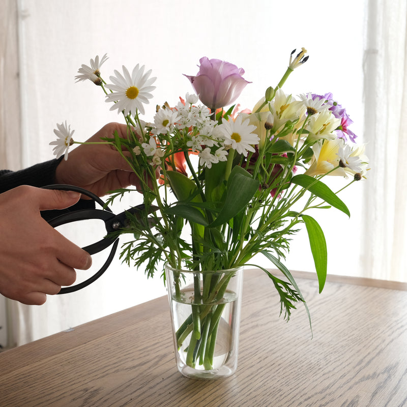 花たちが喜んでいる……
