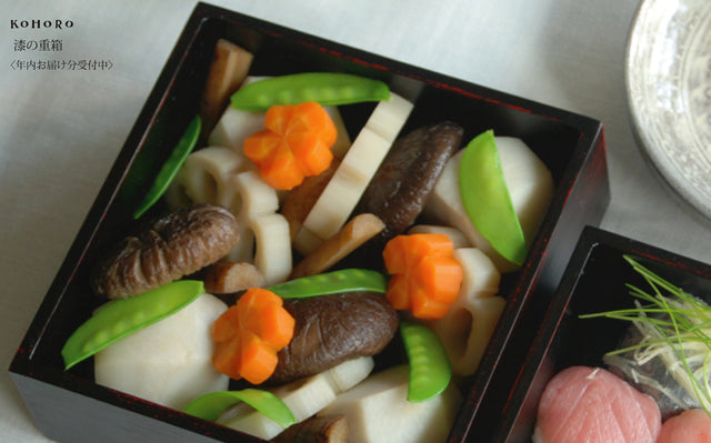 【もうすぐ終了】漆の重箱　2022年末お届け分