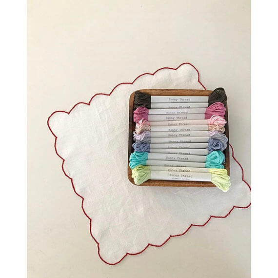 aya "Sunny Thread" 刺繍糸15色セット
