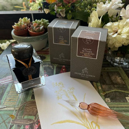 ［HERBIN］ガラスペン、インク