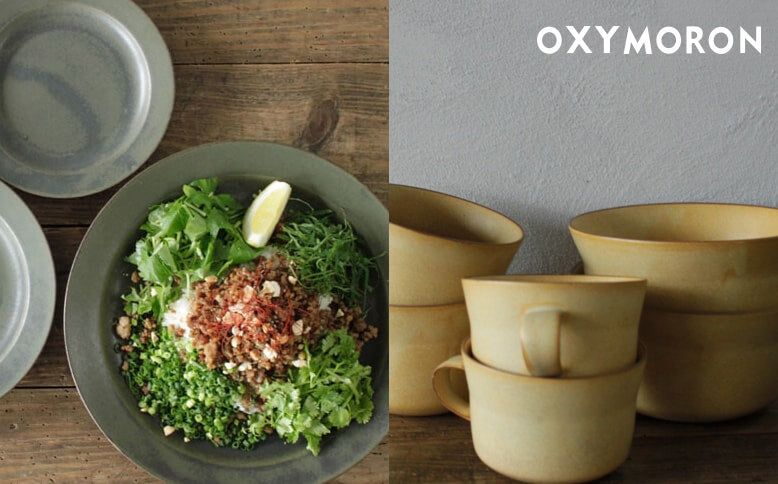 tableware for "OXYMORON"再入荷
