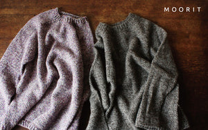 シームレスで編むメリヤスセーター