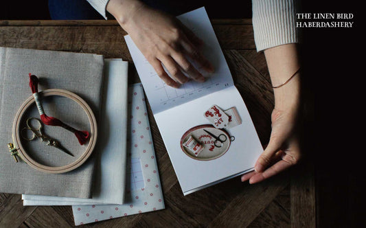 【Jeu de Fils】2024年刺しゅう図案付きカレンダー 　