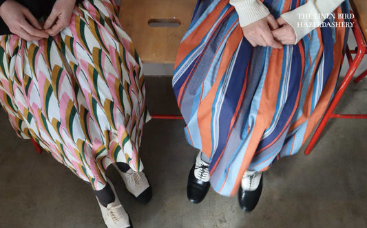 リバティ・ファブリックスでつくる「タックギャザースカート」