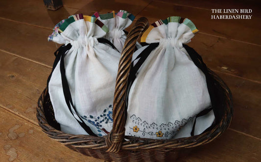 botanic 巾着ポーチ