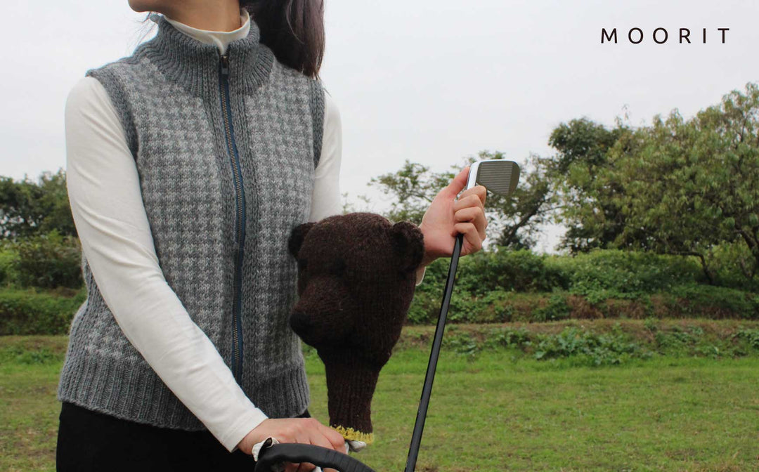 金森美也子×MOORIT クマのドライバーヘッドカバー