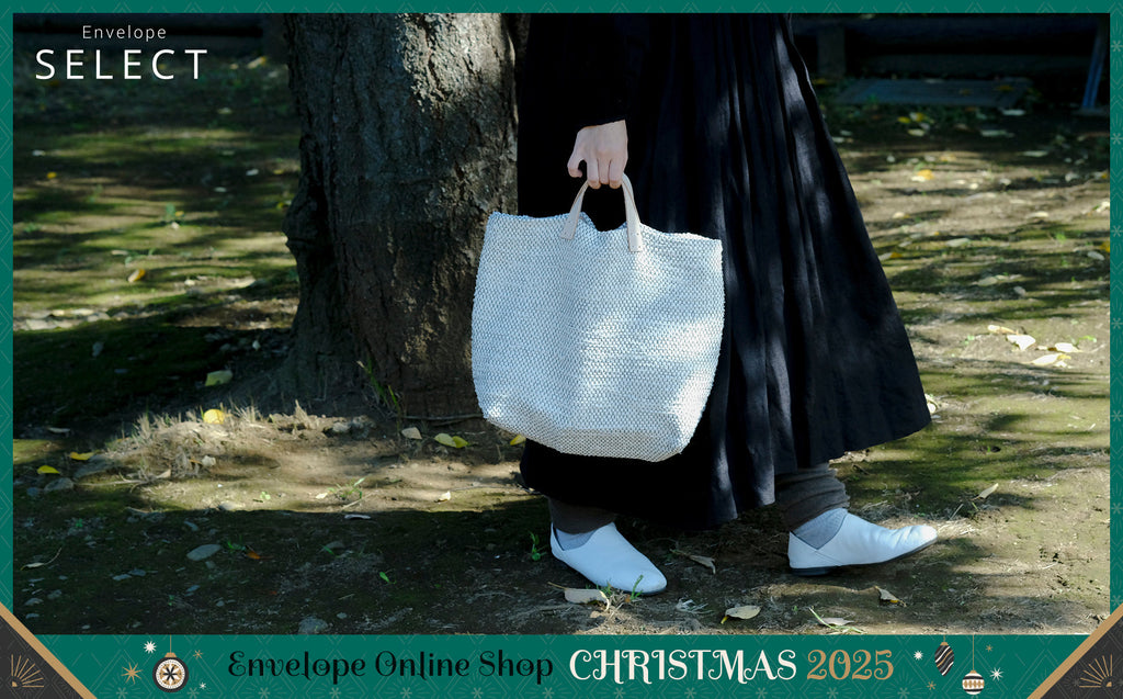 tatetoyoco 裂き織りバッグ