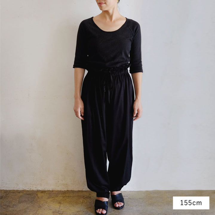 ［SALUÉ］white label スムース パンツ